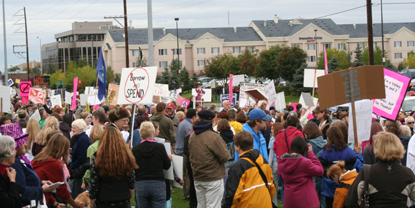 Anti Palin Rally