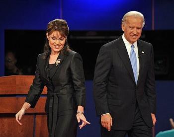 Palin Bide at VP Debate